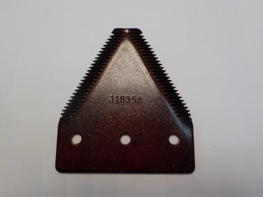 Сегмент ножа 118358, нижний потай, MacDon, аналог А0112