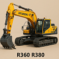 006 Запасные части Hyundai R360, R380