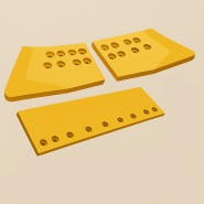 Ножи отвалов бульдозеров и грейдеров. Поступление на склад 29.07.2025