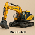 007 Запасные части Hyundai R430, R480