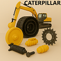 005 Запасные части к экскаваторам CATERPILLAR