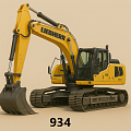 001 Запасные части Liebherr 934