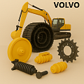009 Запасные части к экскаваторам VOLVO