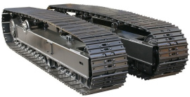 Снижение цен на гусеницы экскаваторов Komatsu, Hitachi, Hyundai. 