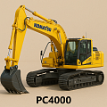 008 Запасные части Komatsu PC4000