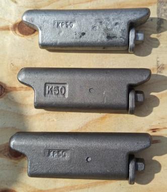 Палец (фиксатор) коронки ковша KP50C, система Hensley KMax, WA600-6