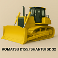 Запасные части Komatsu D155, Shantui SD32