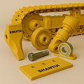 003 Запасные части к бульдозерам KOMATSU, SHANTUI